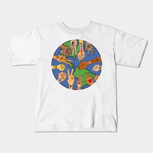 Save the Planet Earth Day Kids T-Shirt